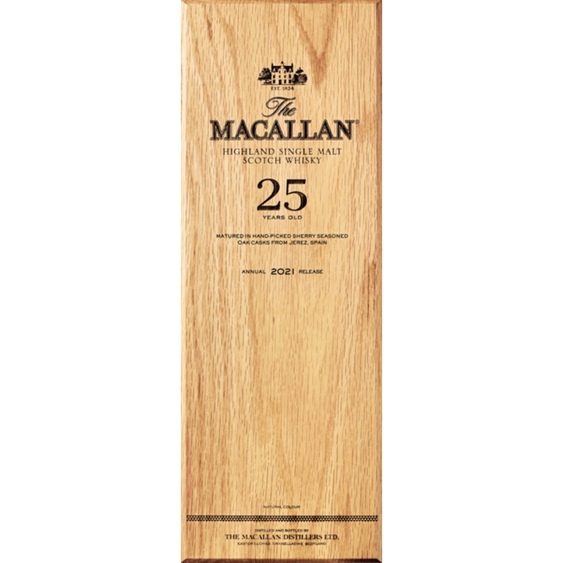 The Macallan 25 Year Old Single Malt Scotch Whisky