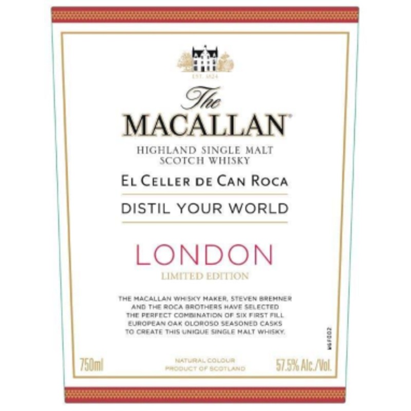The Macallan Limited Edition London Single Malt Scotch Whisky