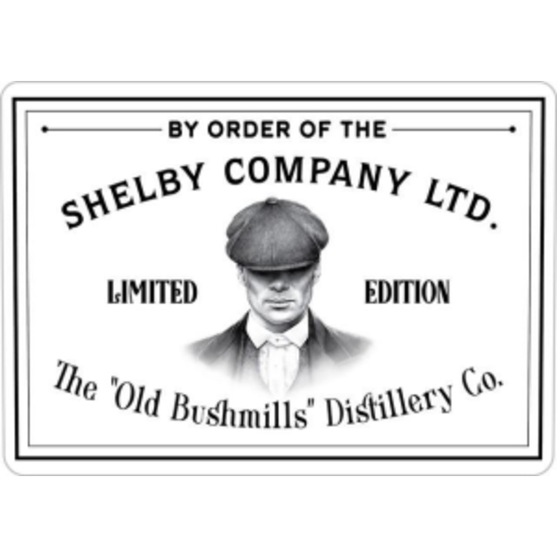 Bushmills Limited Edition Peaky Blinders Prohibition Recipe Irish Whiskey