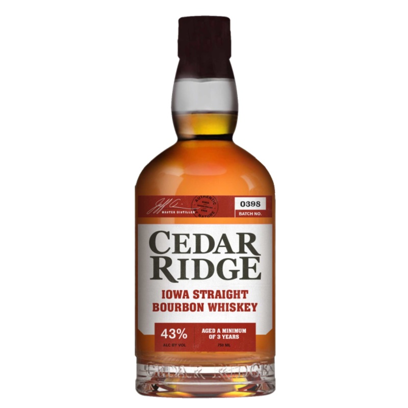 Cedar Ridge Iowa Strght Bourbon