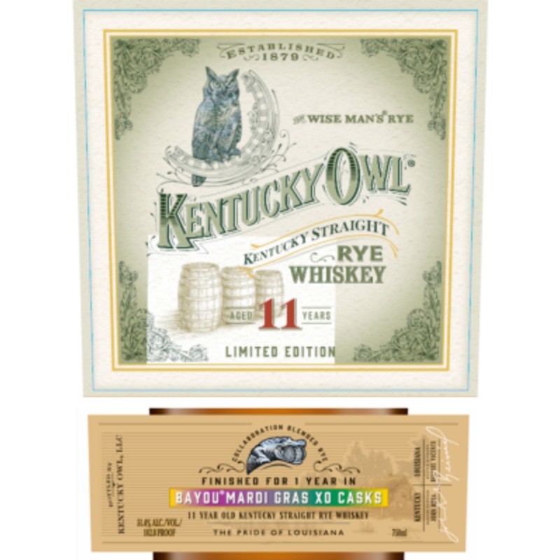 Kentucky Owl Mardi Gras Xo