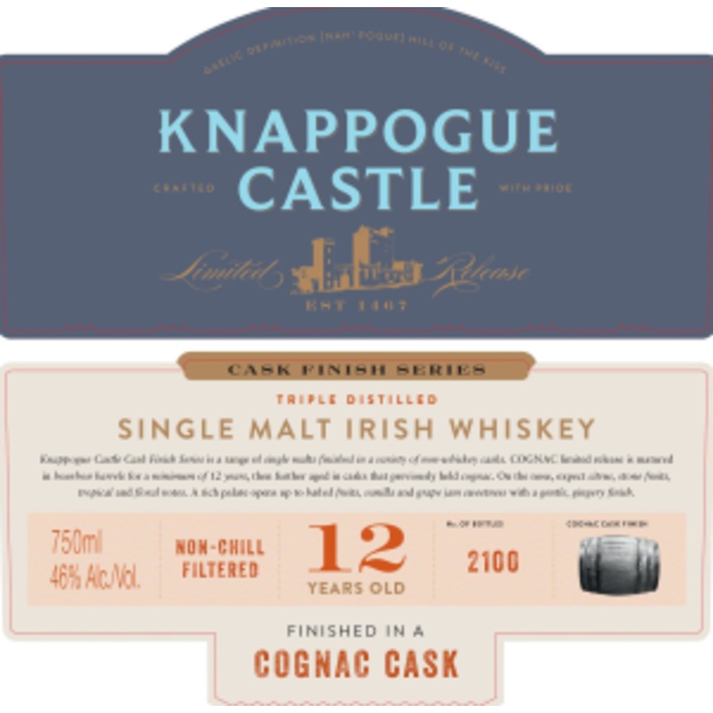 Knappogue Castle Cog Csk 12yr