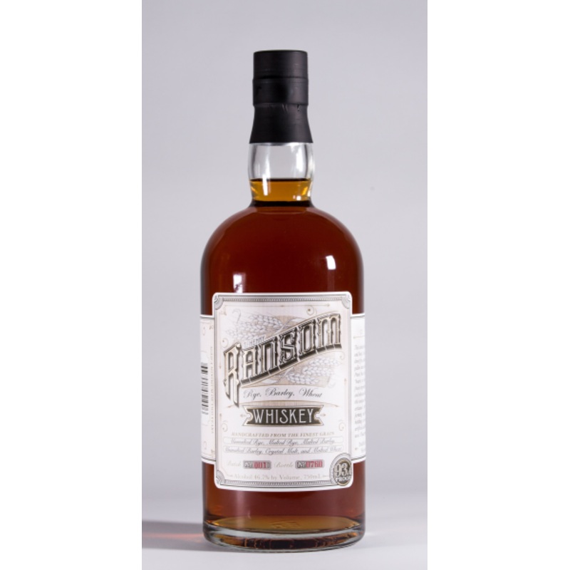 Ransom Rye Barley Wheat Whiskey