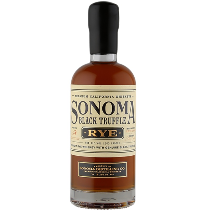 Sonoma Distilling Black Truffle Straight Rye Whiskey