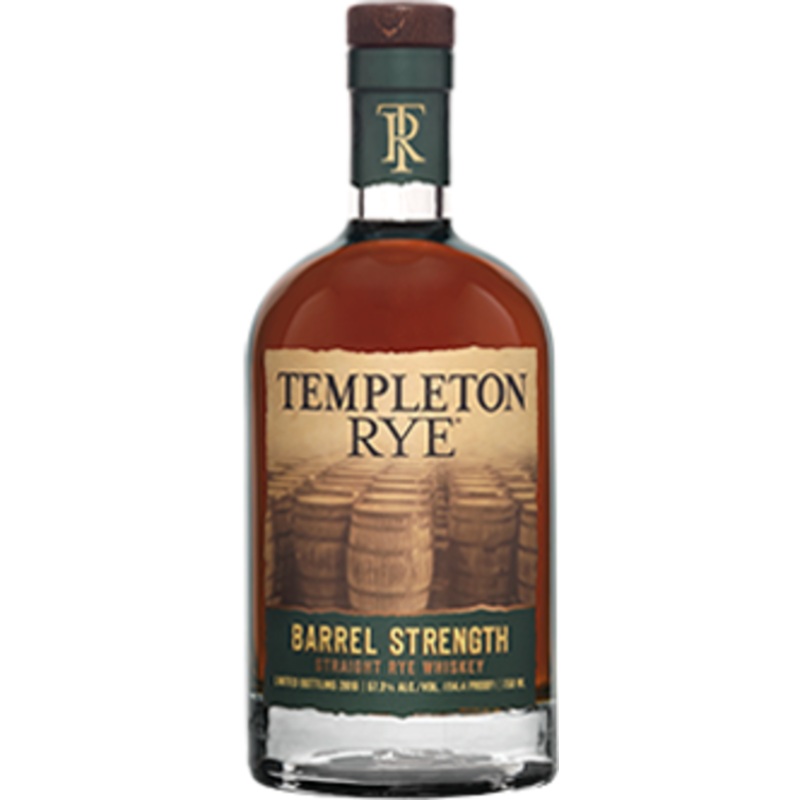 Templeton Barrel Strength Rye Whiskey