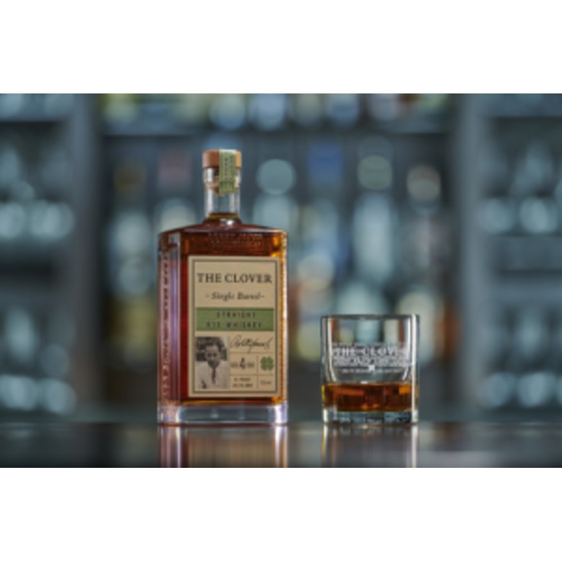 The Clover Straight Rye Whiskey 4yr