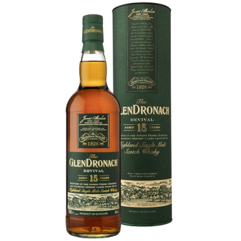 The GlenDronach 15 Year Old Single Malt Scotch Whisky