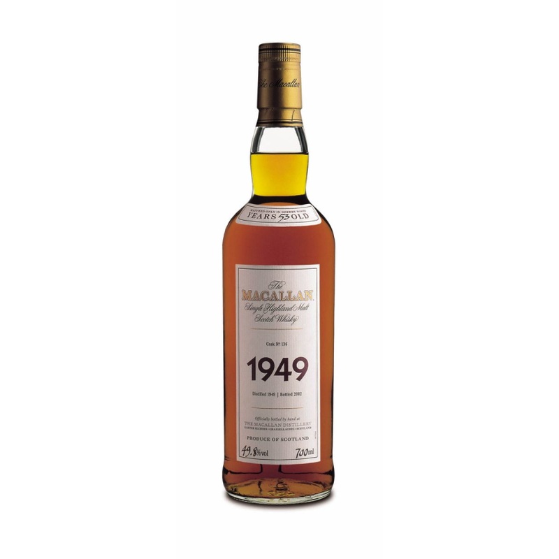 The Macallan Fine & Rare 1949 Vintage, Cask 935 Single Malt Scotch Whisky