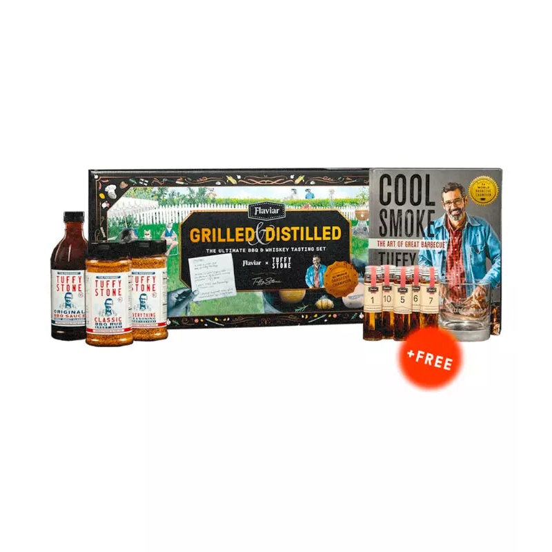Flaviar Grilled & Distilled Tasting Box