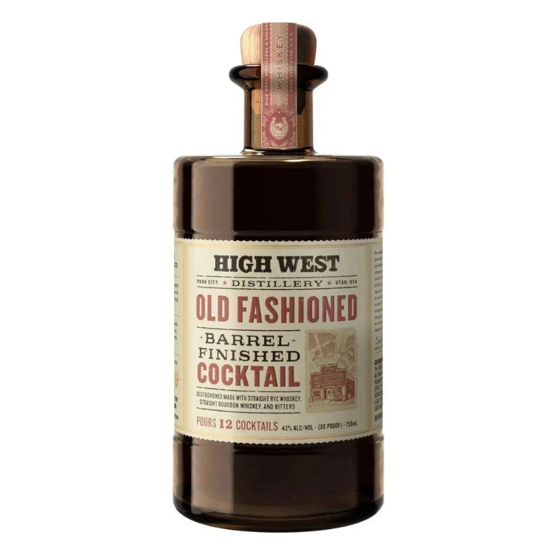 High West Old Fashioned Barrel Finished Cocktail 750mL