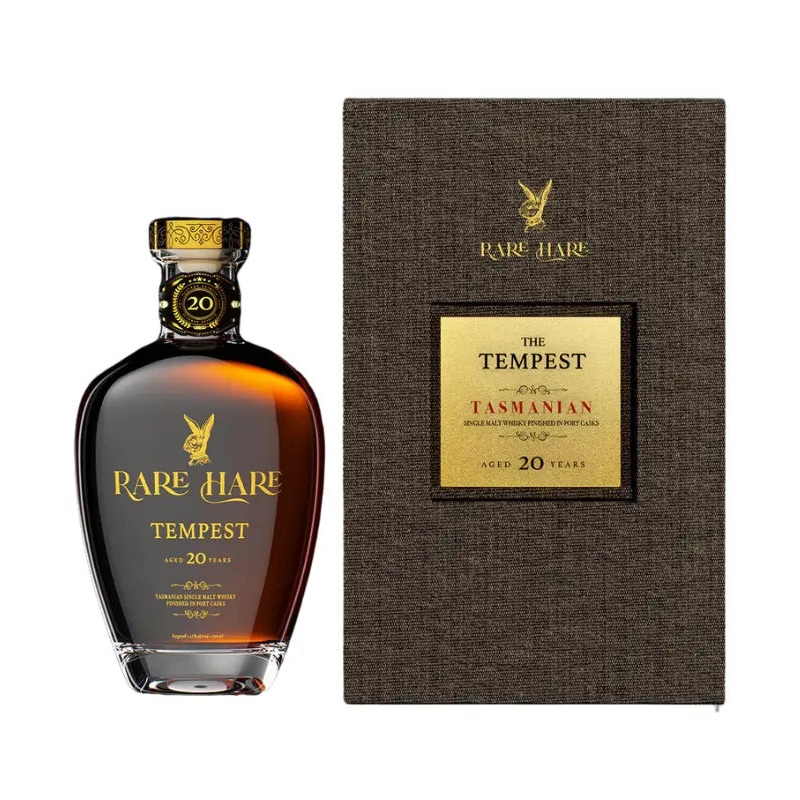 Rare Hare 20 Year Tempest Tasmanian Single Malt Whisky