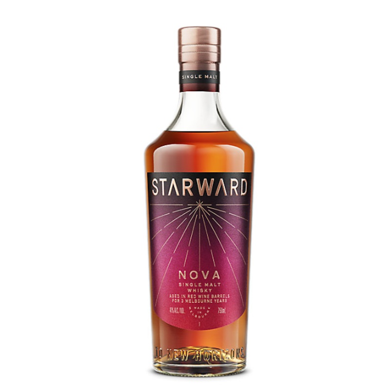 Starward Single Malt Whisky Nova Aged in Red Wine Barrels 3 yr 82 (750 ML)
