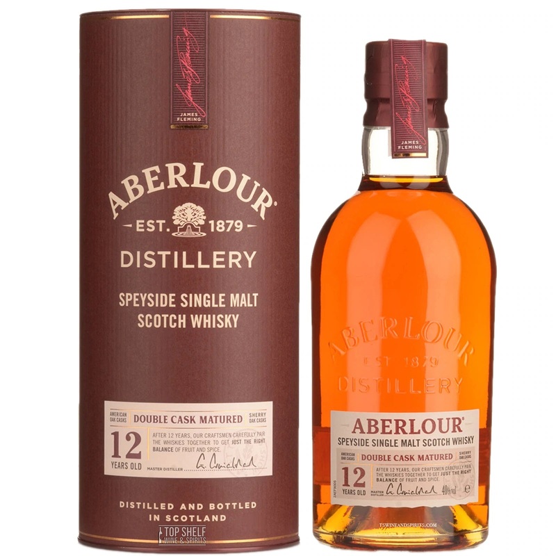 ABERLOUR DOUBLE CASK MATURED 12 YEAR SINGLE MALT SCOTCH 750ml