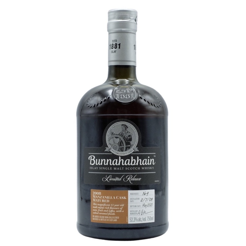 Bunnahabhain 2008 Manzanilla Cask Finish