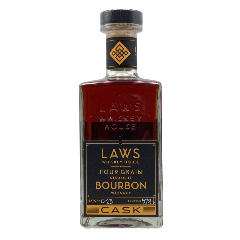 Laws Four Grain Cask Strength Bourbon