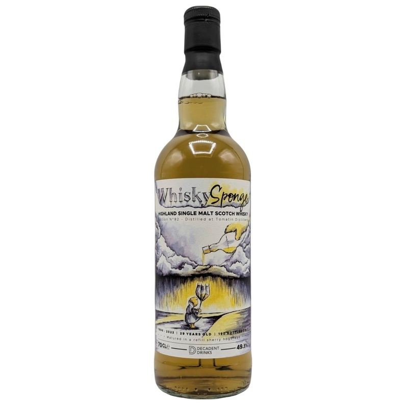 Whisky Sponge Tomatin 29 Year Edition No. 82 Distilled 1994