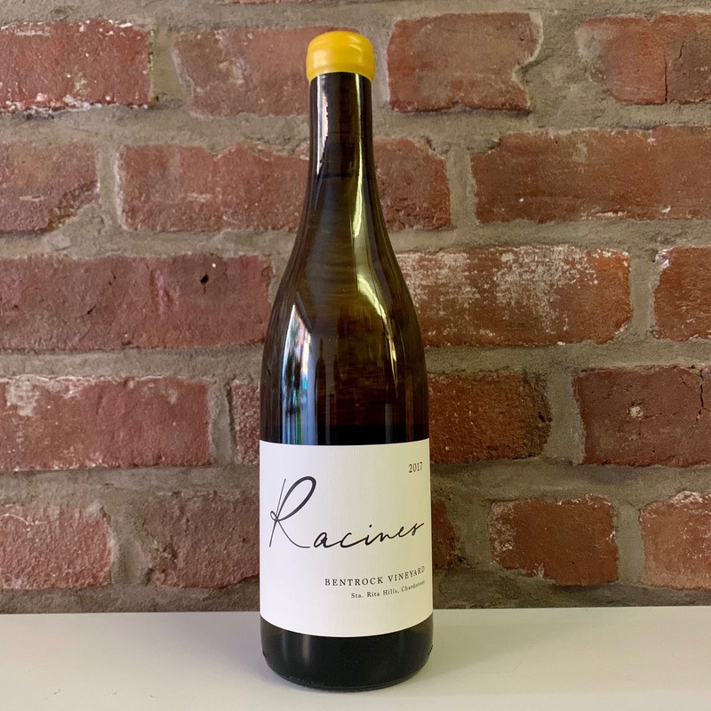 2017 Racines Bentrock Vineyard Chardonnay, Sta. Rita Hills, US