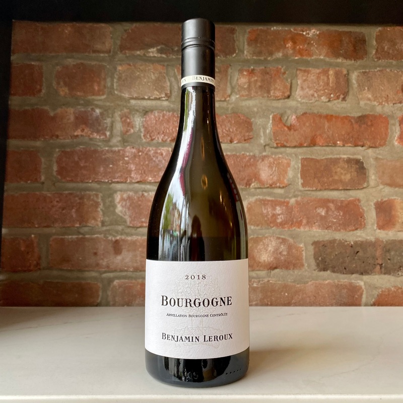 2018 Benjamin Leroux Bourgogne Blanc Burgundy, France