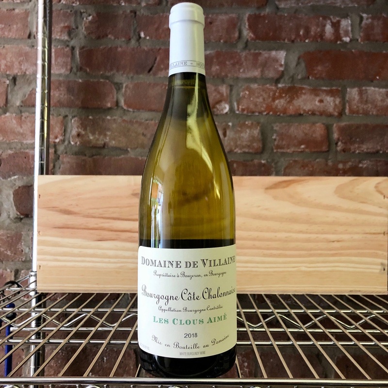 2018 Domaine A. & P. De Villaine Bourgogne Cote Chalonnaise Les Clous Aime Blanc, Burgundy, France