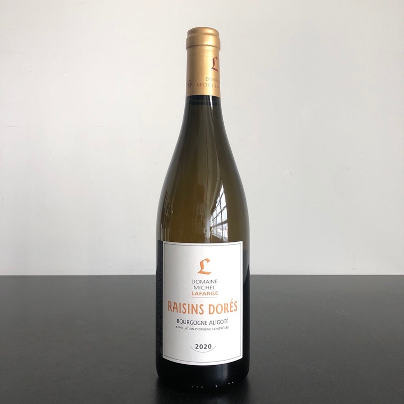 2020 Domaine Michel Lafarge Bourgogne Aligote Raisins Dores Burgundy, France