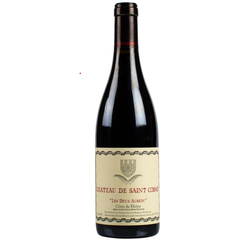 Saint Cosme Cotes du Rhone Les Deux Albion