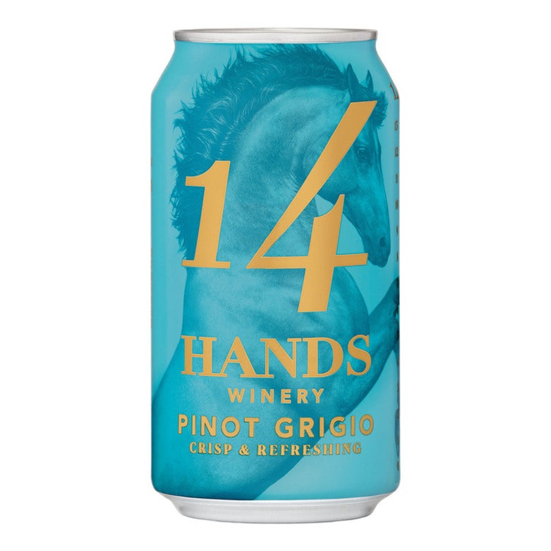 14 HANDS PINOT GRIGIO CAN 12P
