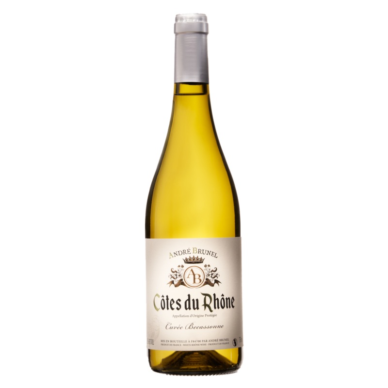 Andre Brunel 2016 Cotes Du Rhone Becassonne Blanc