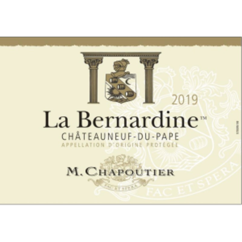 Chapoutier 2021 Chateauneuf Du Pape Blanc Bern Tlt