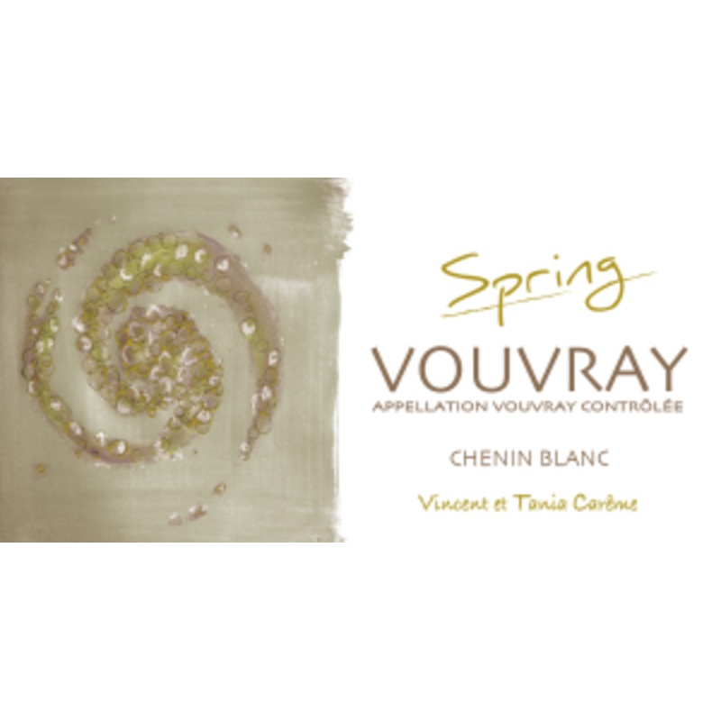 Domaine Vincent Careme 2018 Vincent Careme Vouvray Spring Chenin Blanc