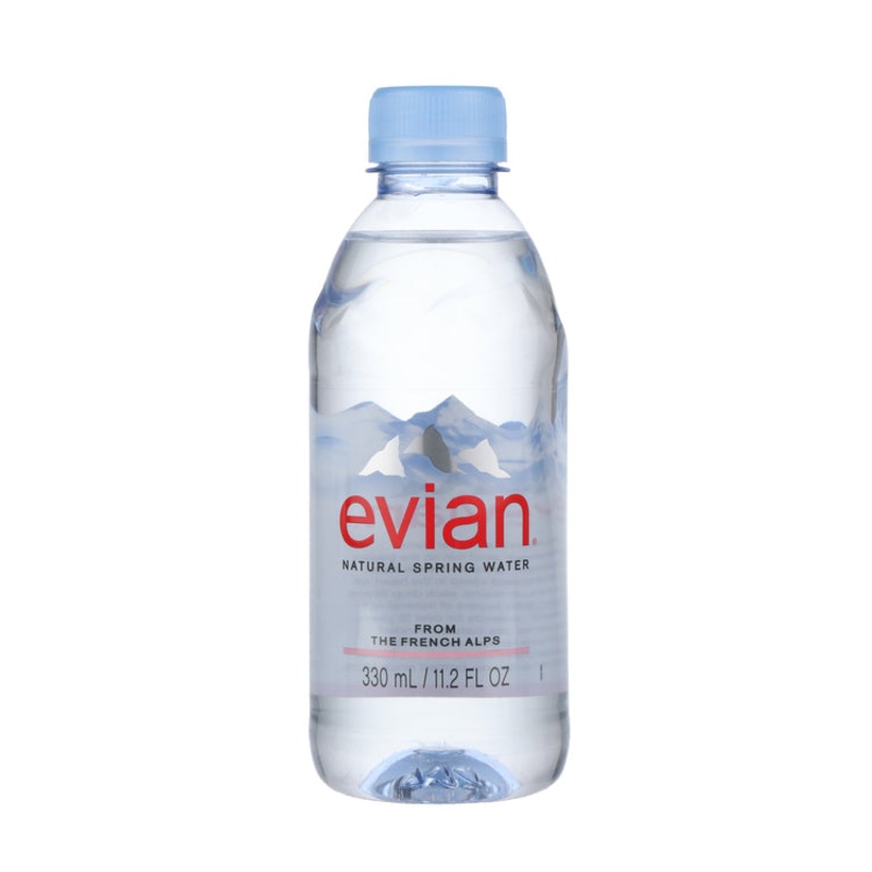 EVIAN NAT SPRING WATER PET 4/6PK