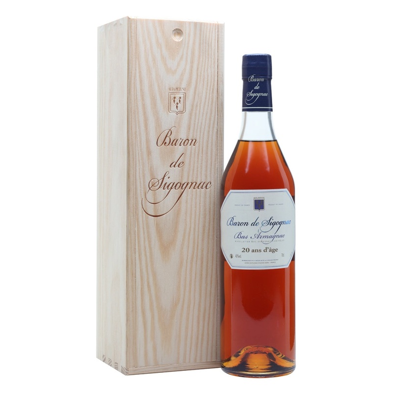 Baron de Sigognac 20 Year Old Armagnac 40% abv 70cl