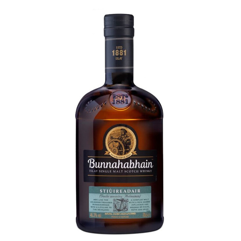 BUNNAHABHAIN SINGLE MALT SCOTCH STIUIREADAIR 92.6 750ML