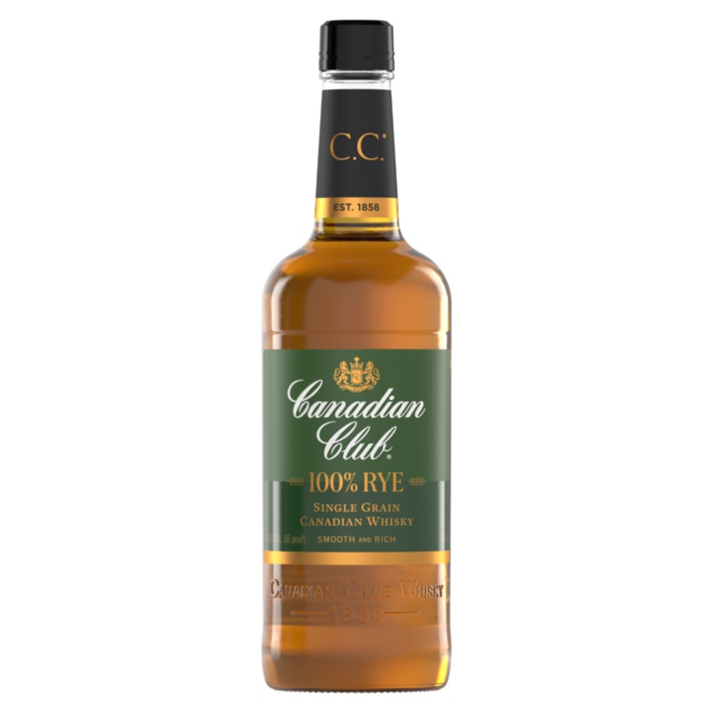Canadian Club Canadian Whisky Single Grain 100% Rye 80 750ML