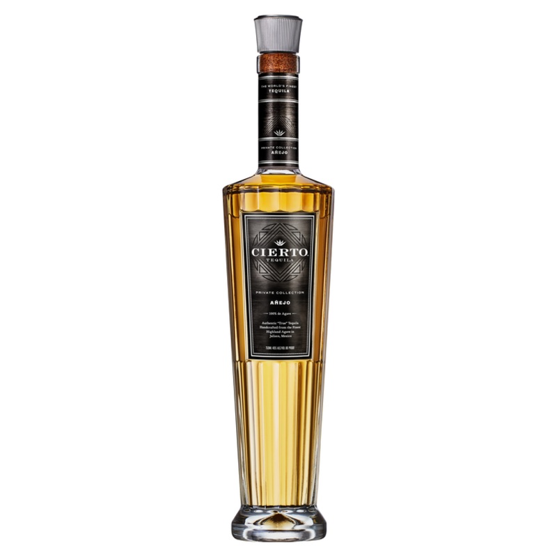CIERTO TEQUILA ANEJO 80 750ML