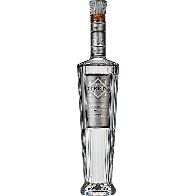 CIERTO TEQUILA RESERVE COLLECTION BLANCO 80 750ML