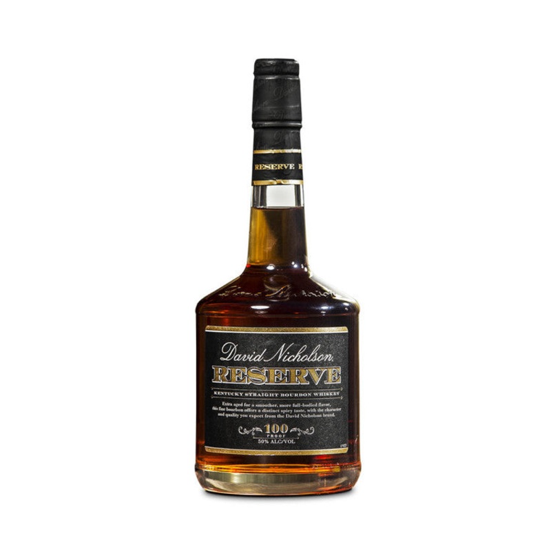 DAVID NICHOLSON STRAIGHT BOURBON RESERVE 100 750ML