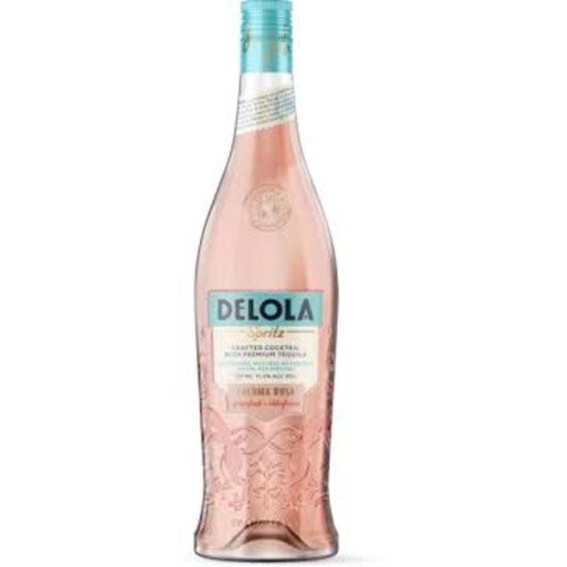 Delola Grapefruit Elderflower Spritz Paloma Rosa Tequila Cocktail 23 750ML
