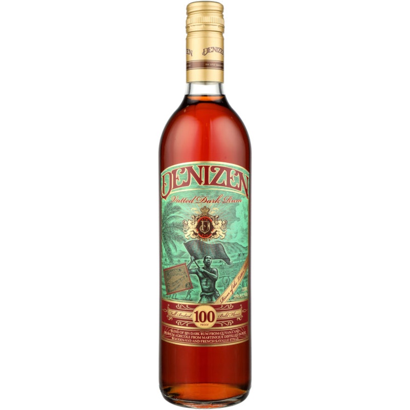 DENIZEN DARK RUM VATTED 100 750ML