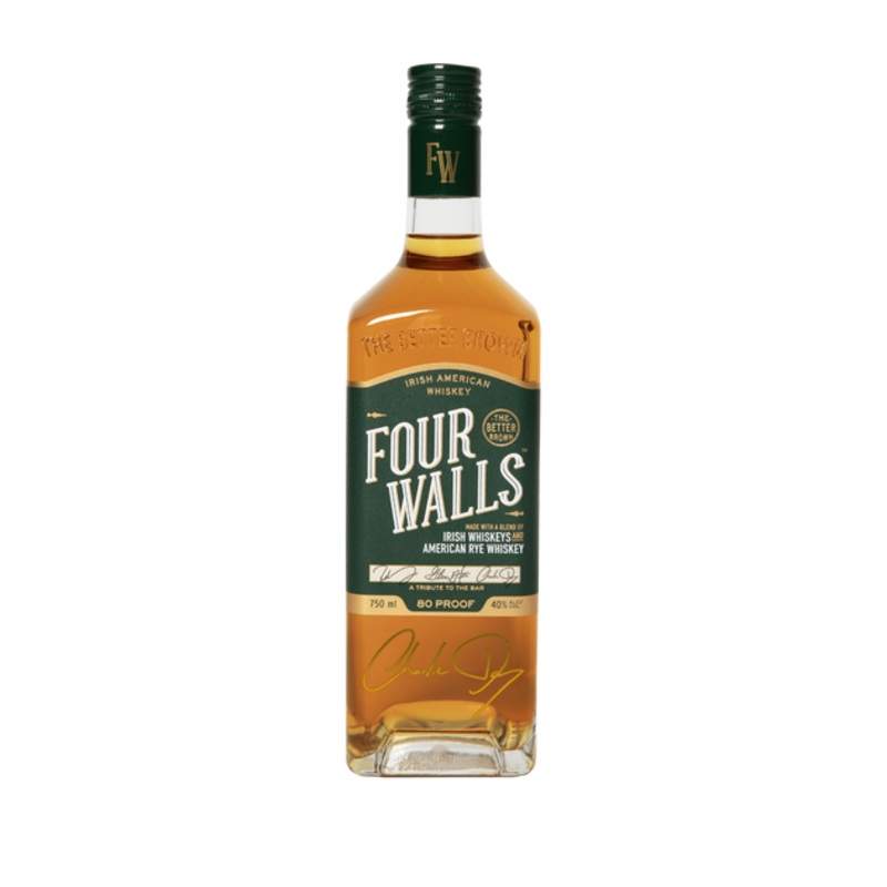 FOUR WALLS WHISKEY IRISH & AMERICAN BLEND 80 750ML