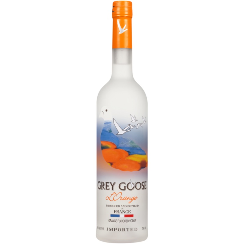 GREY GOOSE ORANGE FLAVORED VODKA L'ORANGE 80 750ML