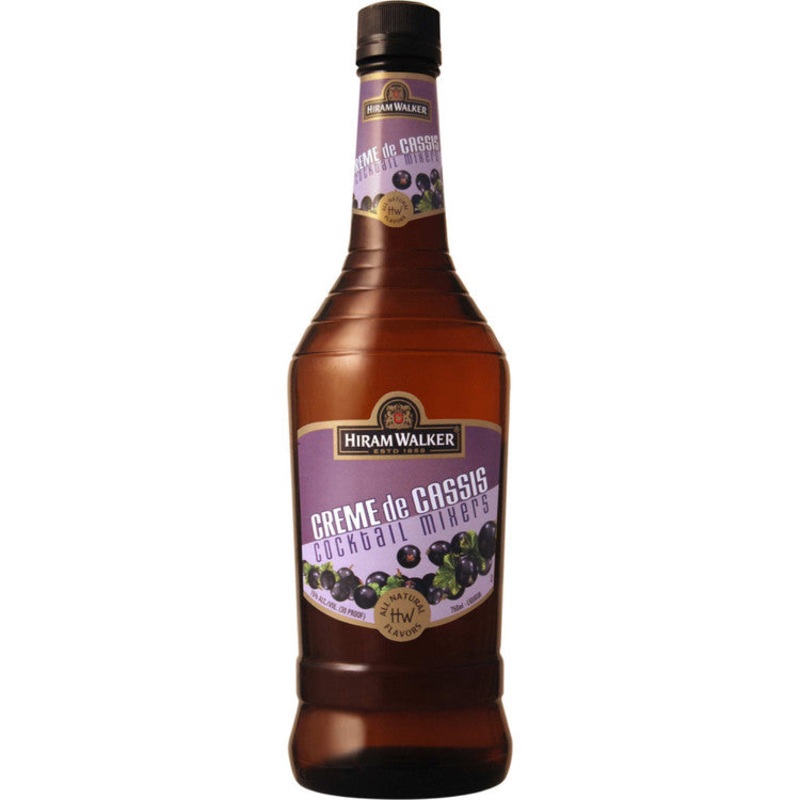 HIRAM WALKER CREME DE CASSIS 30 750ML