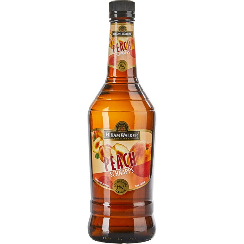 HIRAM WALKER PEACH SCHNAPPS 30 750ML