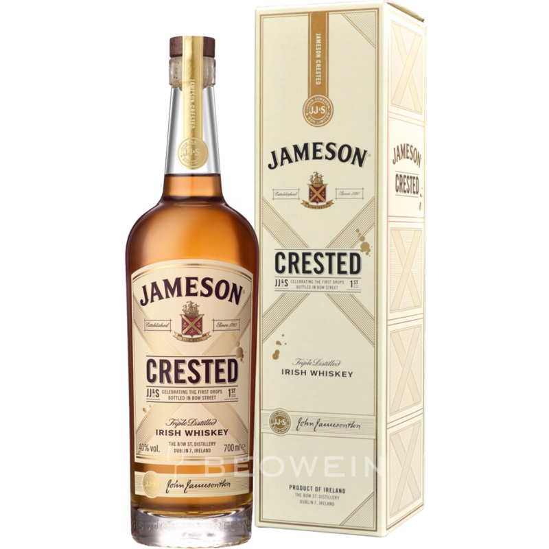 Jameson Crested Irish Whiskey 40% abv 70cl