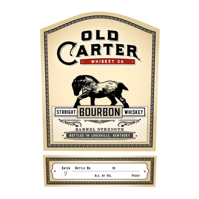 Old Carter Straight Bourbon Small Batch #9 750ml