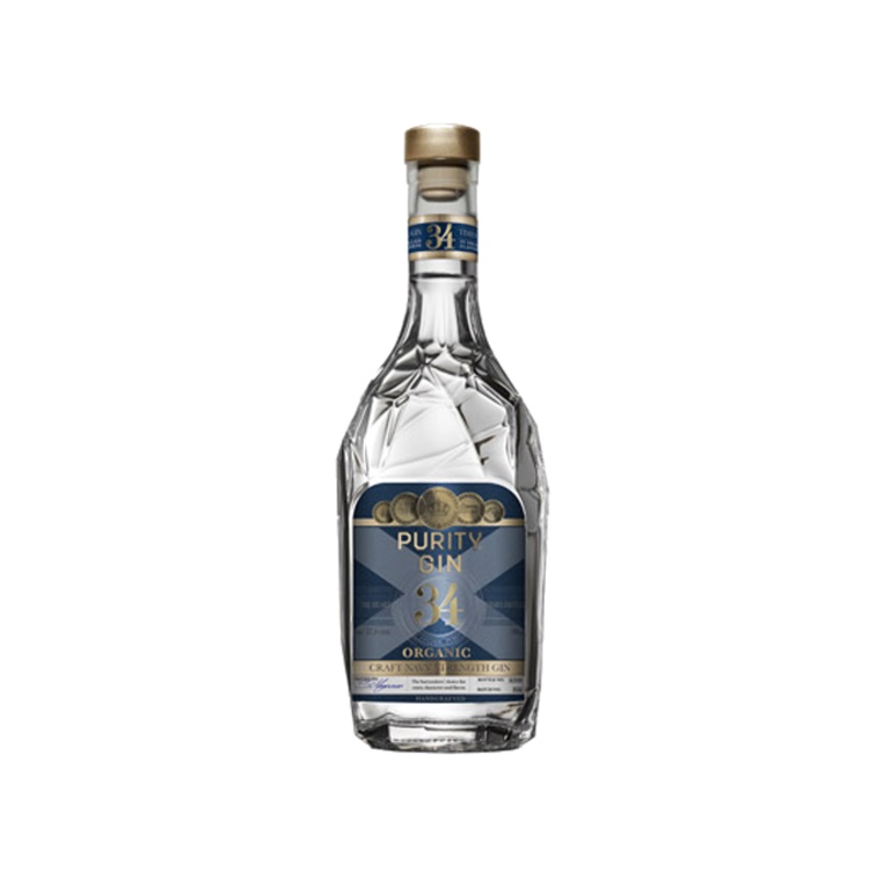Purity 34 Craft Navy Strength Gin 750ml (DNO P3)