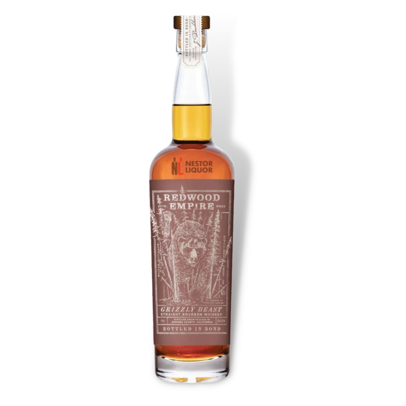 Redwood Empire Grizzly Beast Bourbon Bottled In Bond 750ml