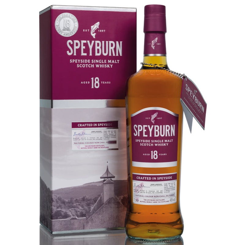 SPEYBURN SINGLE MALT SCOTCH 18 YR 92 750ML