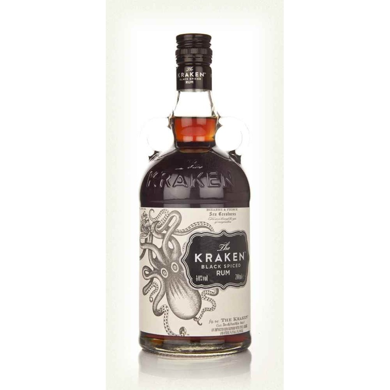 The Kraken Black Spiced Rum 70cl 40% abv