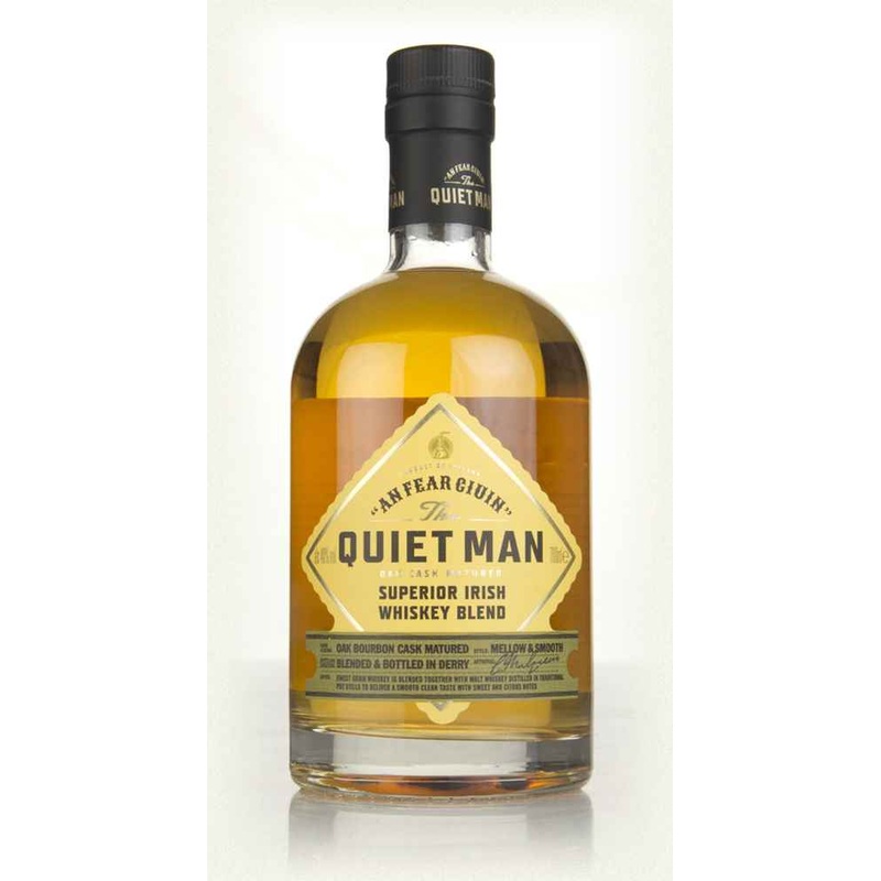 The Quiet Man Blended Irish Whiskey 70cl 40% abv