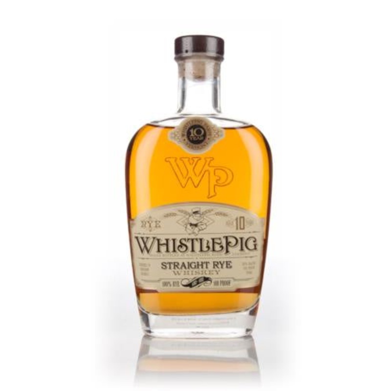 Whistle Pig 10 Year Old Rye Whiskey 50% abv 70cl
